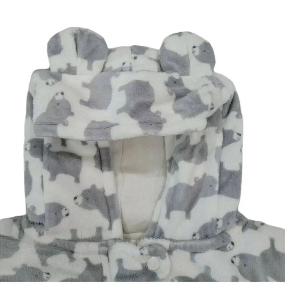 winter body suit with dear design